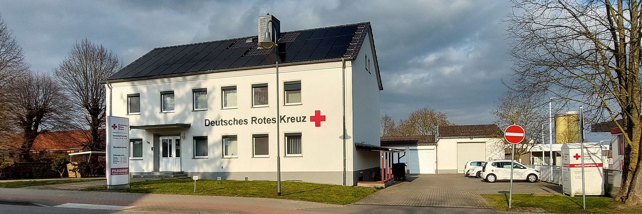 German Red Cross administrative building in Klötze